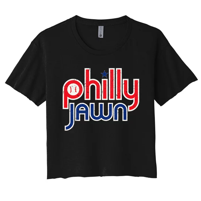 Jawn Philadelphia Slang Women's Crop Top Tee