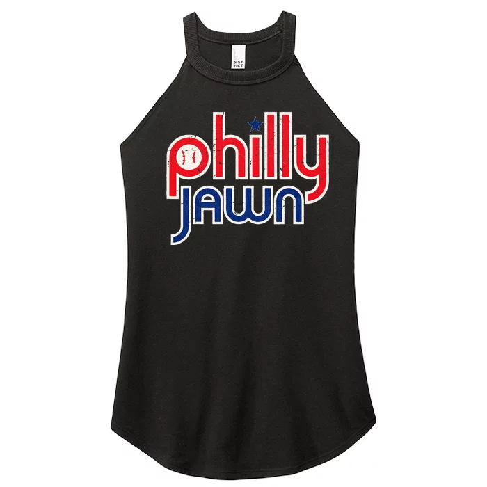 Jawn Philadelphia Slang Women’s Perfect Tri Rocker Tank