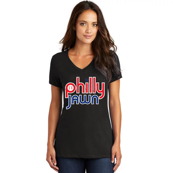 Jawn Philadelphia Slang Women's V-Neck T-Shirt