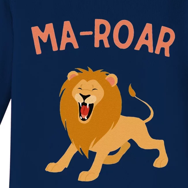 Jewish Passover Seder Plate Maror MaRoar Lion Of Judah Baby Long Sleeve Bodysuit