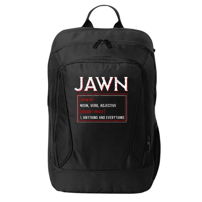 Jawn Philadelphia Slang Resident Hometown Pride City Backpack