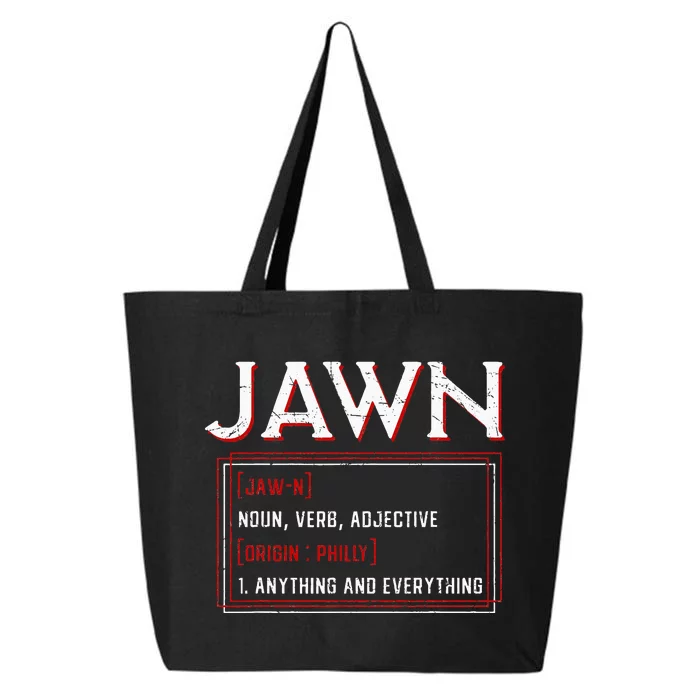 Jawn Philadelphia Slang Resident Hometown Pride 25L Jumbo Tote