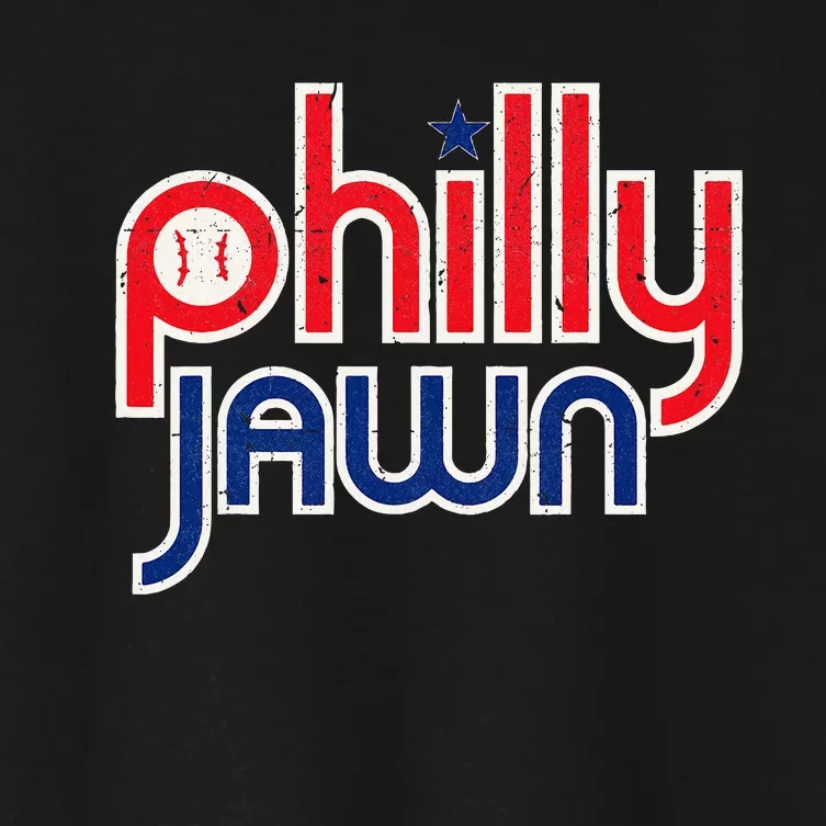 Jawn Philadelphia Slang Jawn Resident Hometown Pride Women's Crop Top Tee