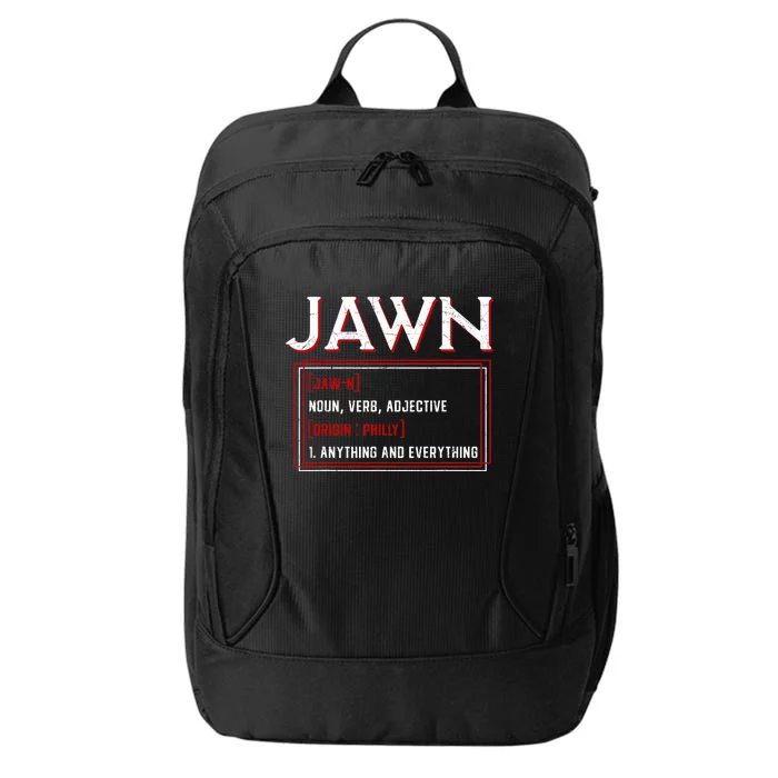 Jawn Philadelphia Slang Philly Resident Hometown Pride City Backpack