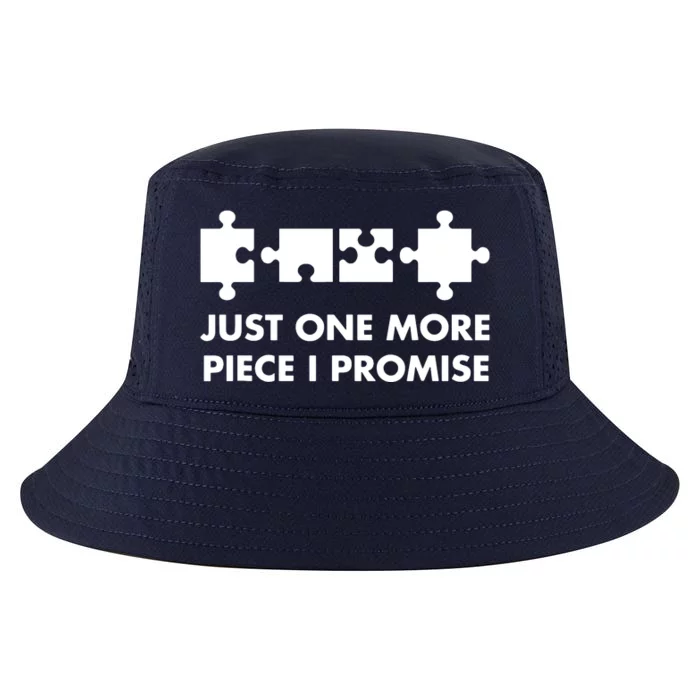 Jigsaw Puzzle Theme Just One More Piece Cool Comfort Performance Bucket Hat