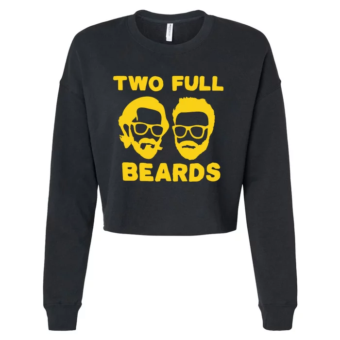 Jared Padalecki Two Full Beards Cropped Pullover Crew