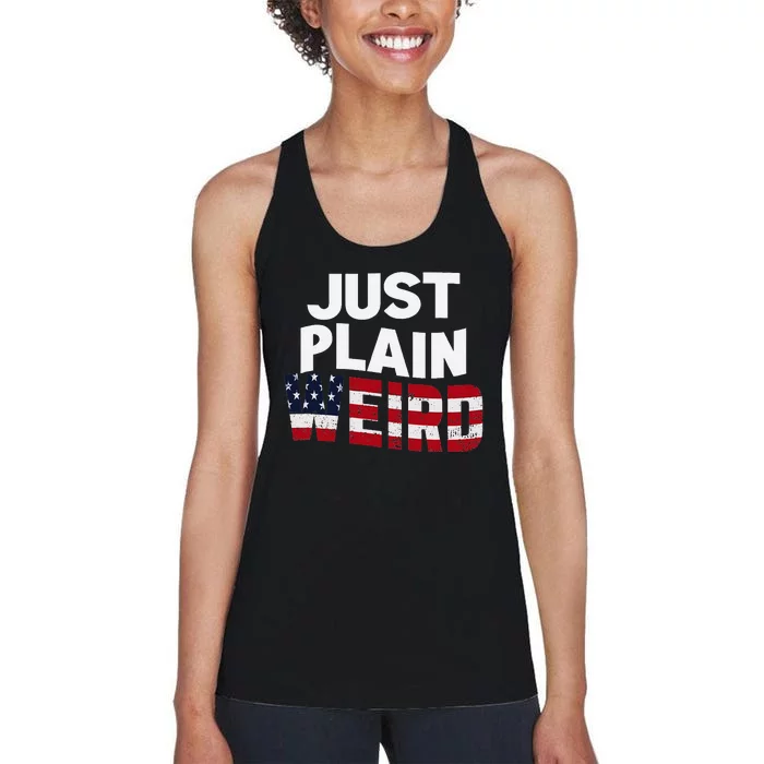 Just Plain Weird Pro Harris Women's Racerback Tank