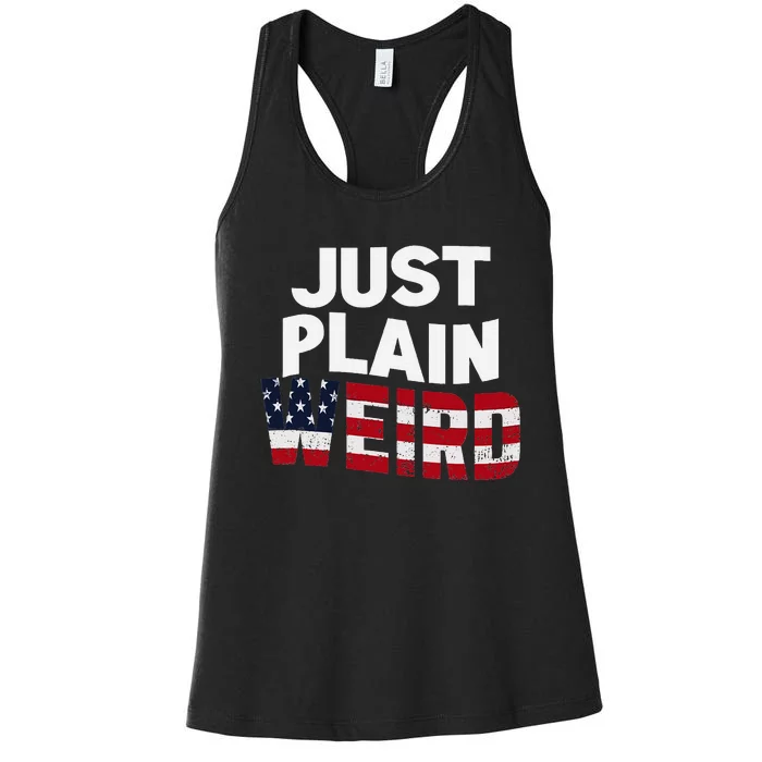 Just Plain Weird Pro Harris Women's Racerback Tank