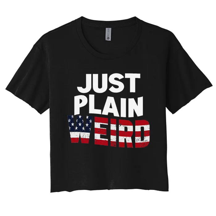 Just Plain Weird Pro Harris Women's Crop Top Tee