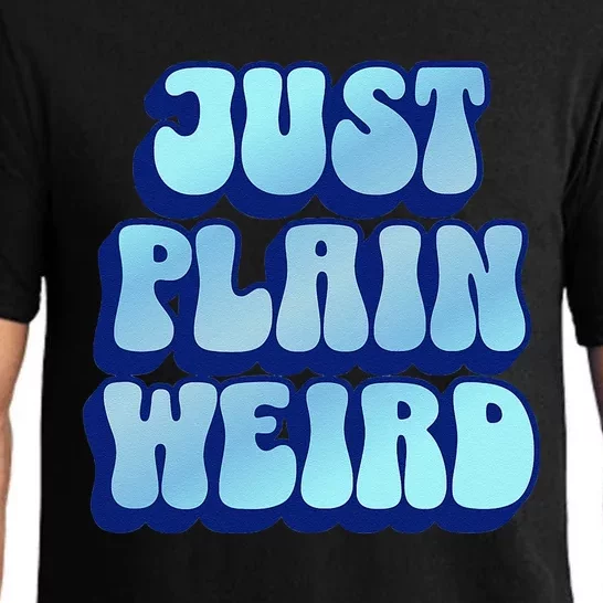 Just Plain Weird Kamala Harris 2024 Pajama Set