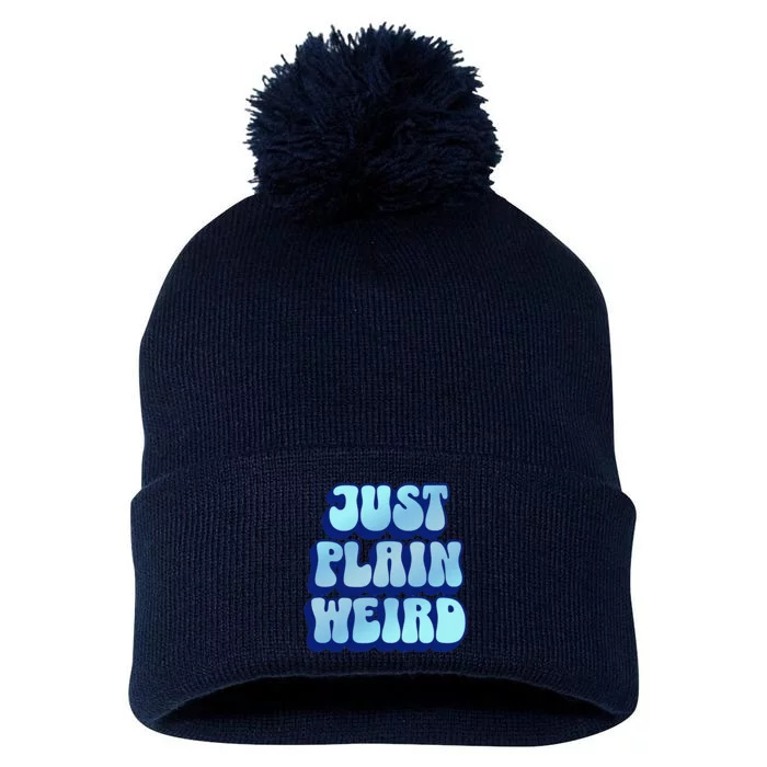 Just Plain Weird Kamala Harris 2024 Pom Pom 12in Knit Beanie