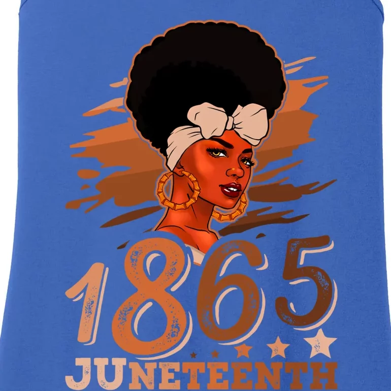 Juneteenth Queen 1865 Ecipation Day Black History Month Gift Ladies Essential Tank