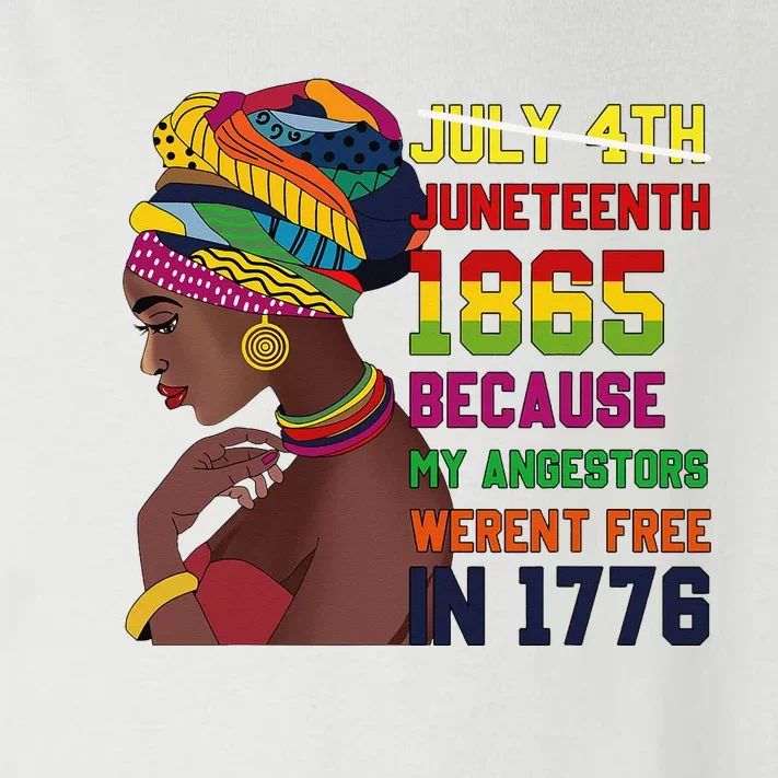 Juneteenth  Queen African American black afro Toddler Long Sleeve Shirt