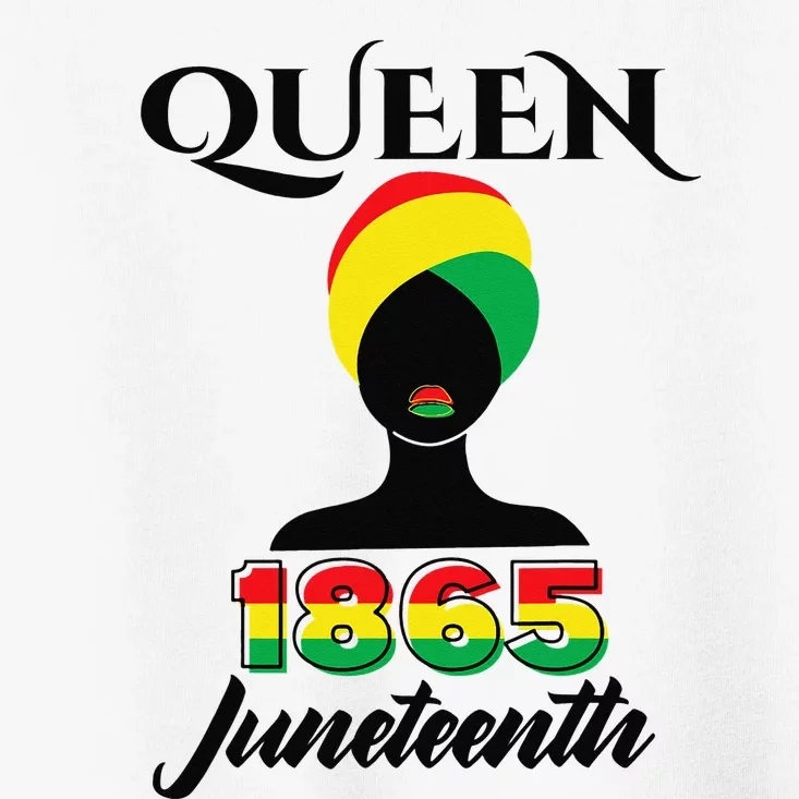 Juneteenth  Queen Afro Melanin Black Magic Toddler T-Shirt