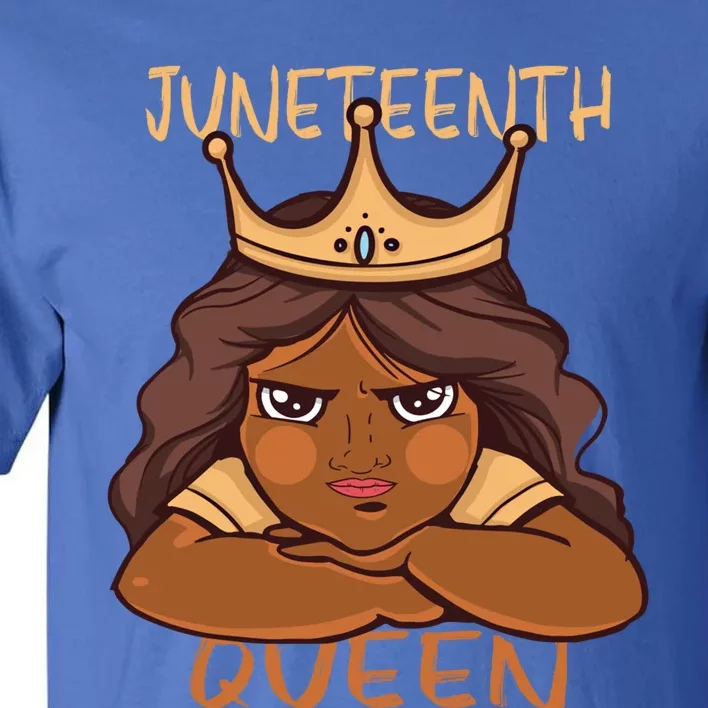 Juneteenth Queen African American Roots Melanin Freedom Great Gift Tall T-Shirt