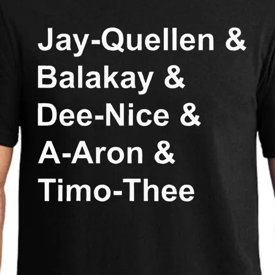 Jay Quellen & Balakay & Dee Nice & A Aron & Timo Thee Pajama Set