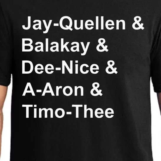 Jay Quellen & Balakay & Dee Nice & A Aron & Timo Thee Pajama Set