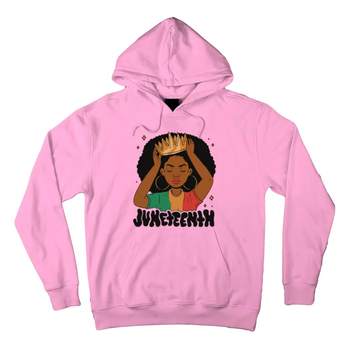 Juneteenth Queen Female Hoodie