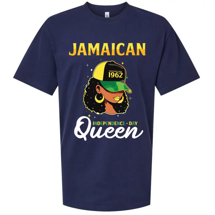 Jamaican Queen Independence Day 1962 Sueded Cloud Jersey T-Shirt