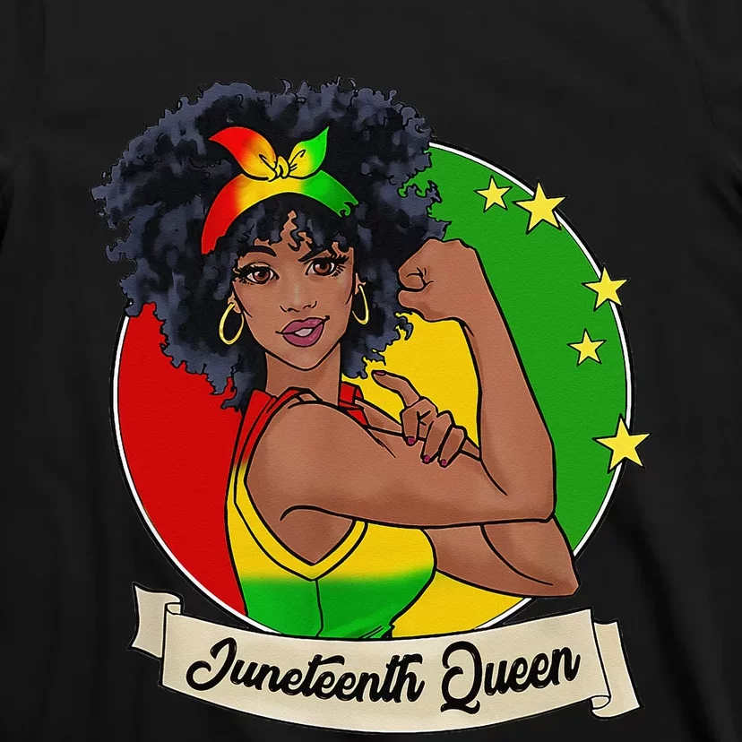 Juneteenth Queen Melanin Black Magic Wo Cute T-Shirt