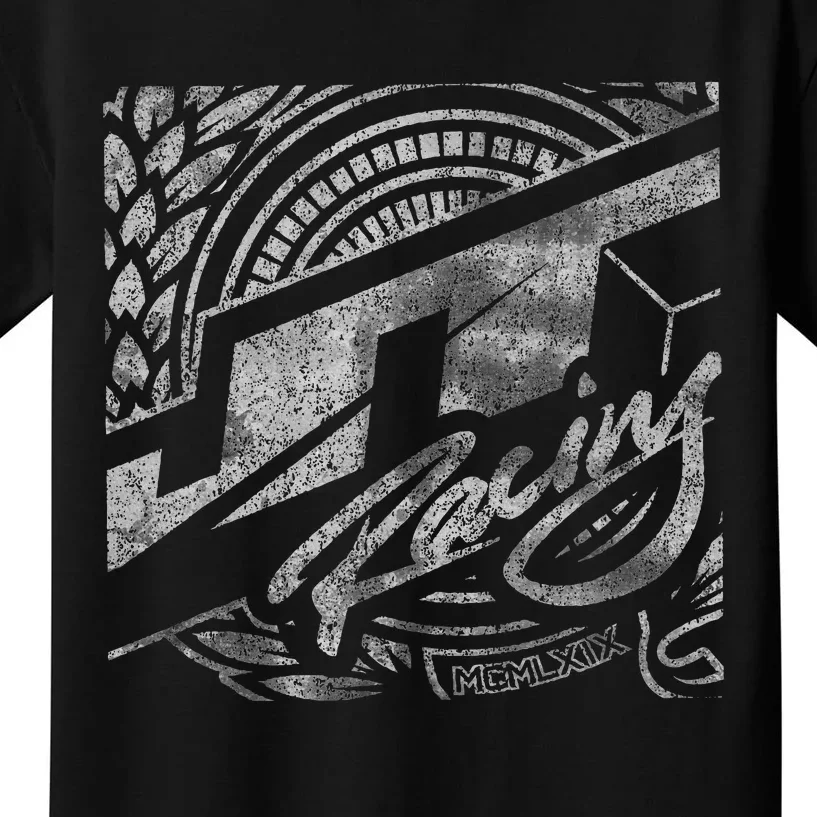 Jt Racing 1969 Silver Logo Kids T-Shirt