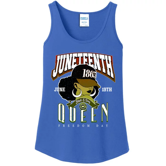 Junenth Remembrance 1865 Freedom Day Jubilee Day Gift Ladies Essential Tank