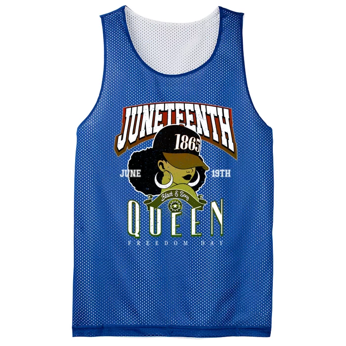 Junenth Remembrance 1865 Freedom Day Jubilee Day Gift Mesh Reversible Basketball Jersey Tank