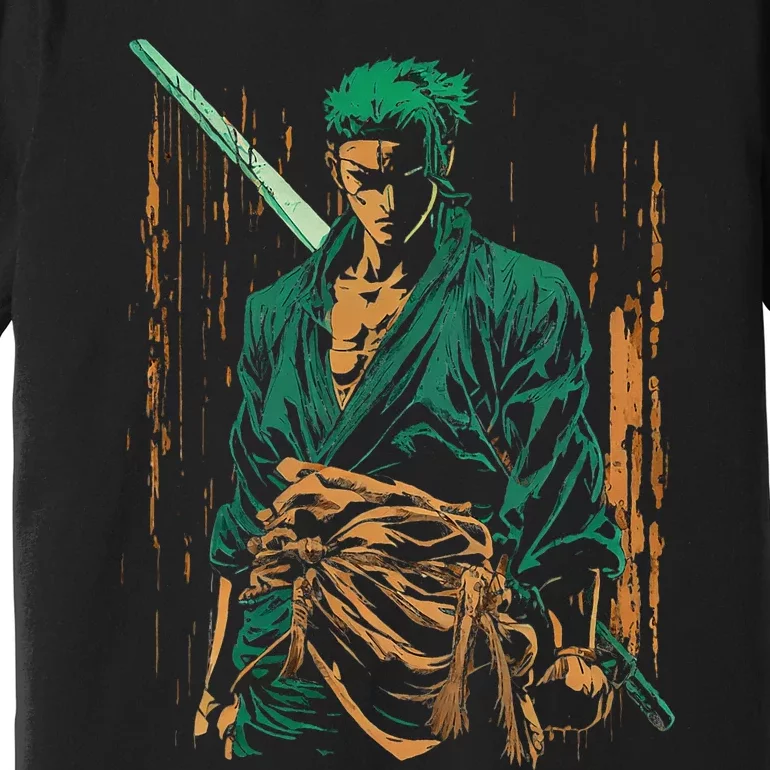 Japanese Retro Art Anime Premium T-Shirt