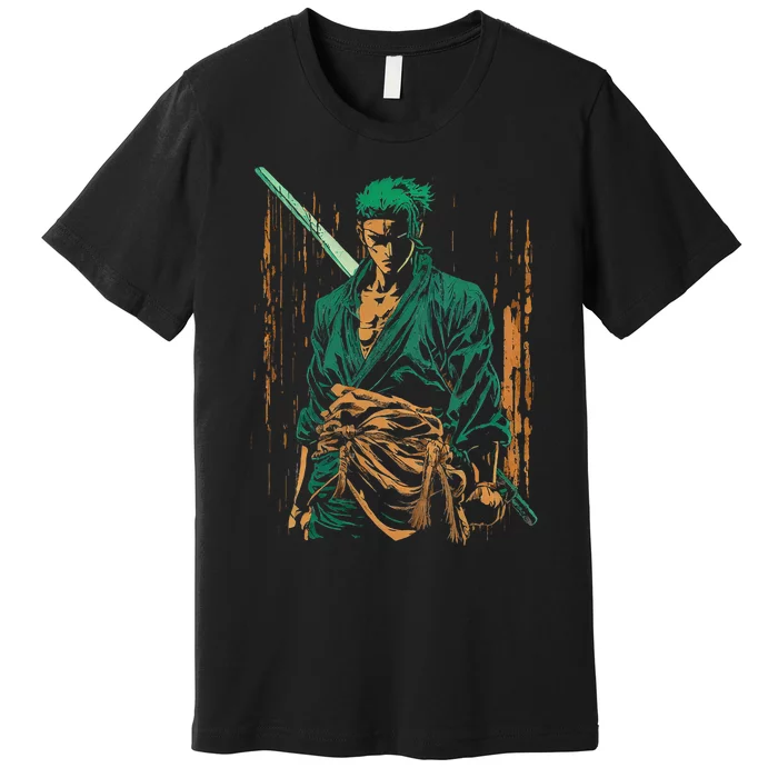 Japanese Retro Art Anime Premium T-Shirt