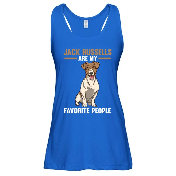 Jack Russells Are My Favorite Peoples Gift Ladies Essential Flowy Tank