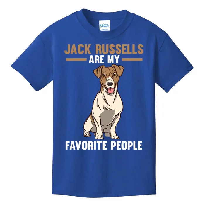 Jack Russells Are My Favorite Peoples Gift Kids T-Shirt