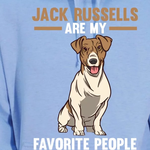 Jack Russells Are My Favorite Peoples Gift Unisex Surf Hoodie