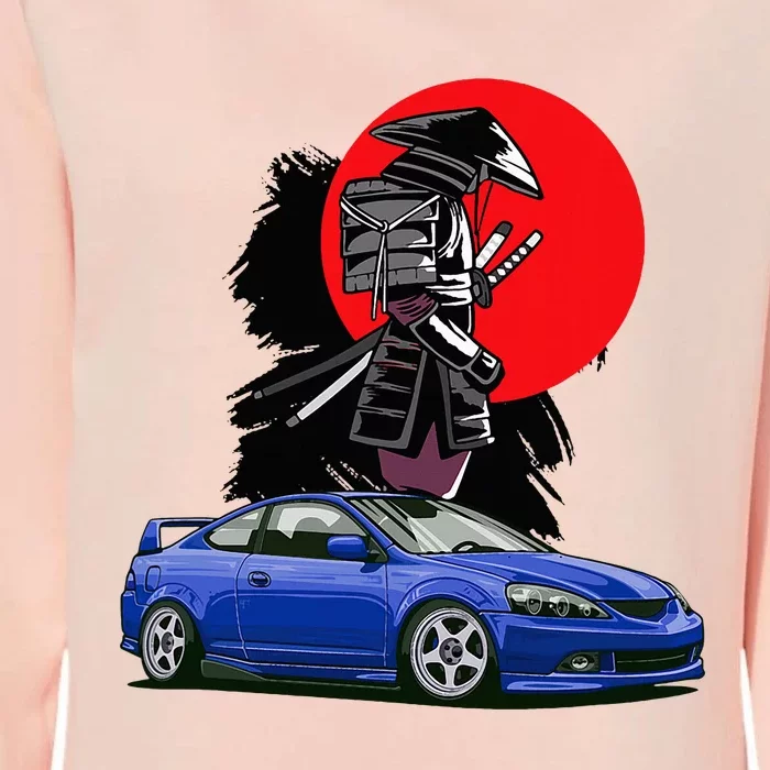 Jdm Rsx Auto Tuning Japan Samurai Sun Drift Womens California Wash Sweatshirt