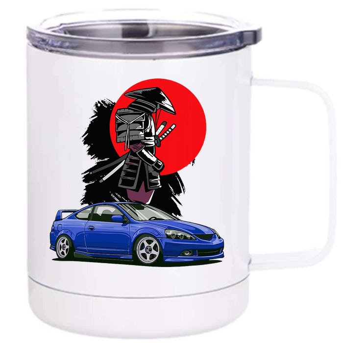 Jdm Rsx Auto Tuning Japan Samurai Sun Drift 12 oz Stainless Steel Tumbler Cup