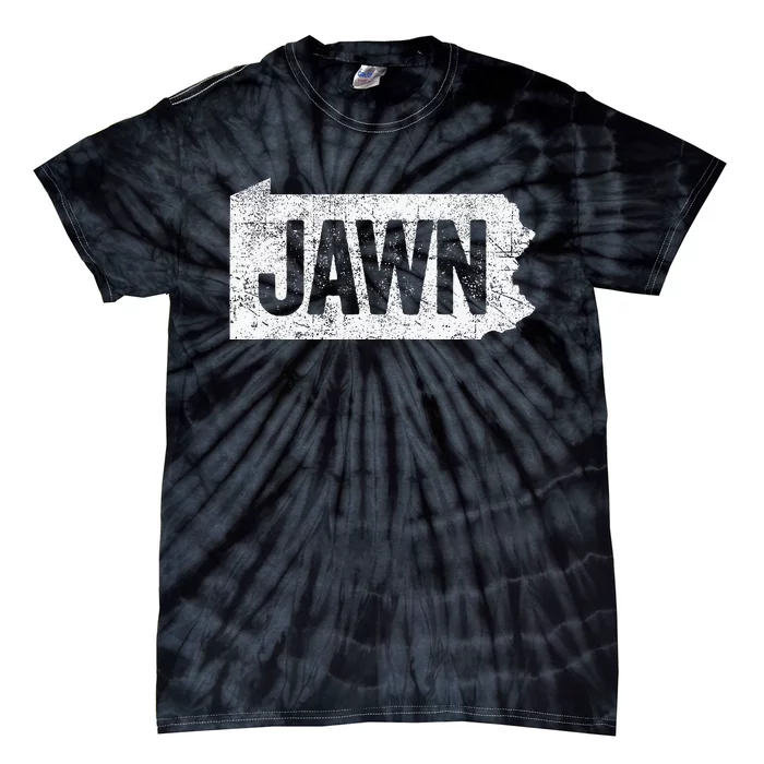 Jawn Retro Boy Girl Philadelphia Slang Tie-Dye T-Shirt