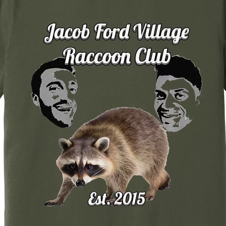 Jfv Raccoon Club Premium Premium T-Shirt