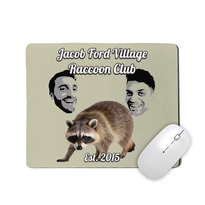 Jfv Raccoon Club Premium Mousepad