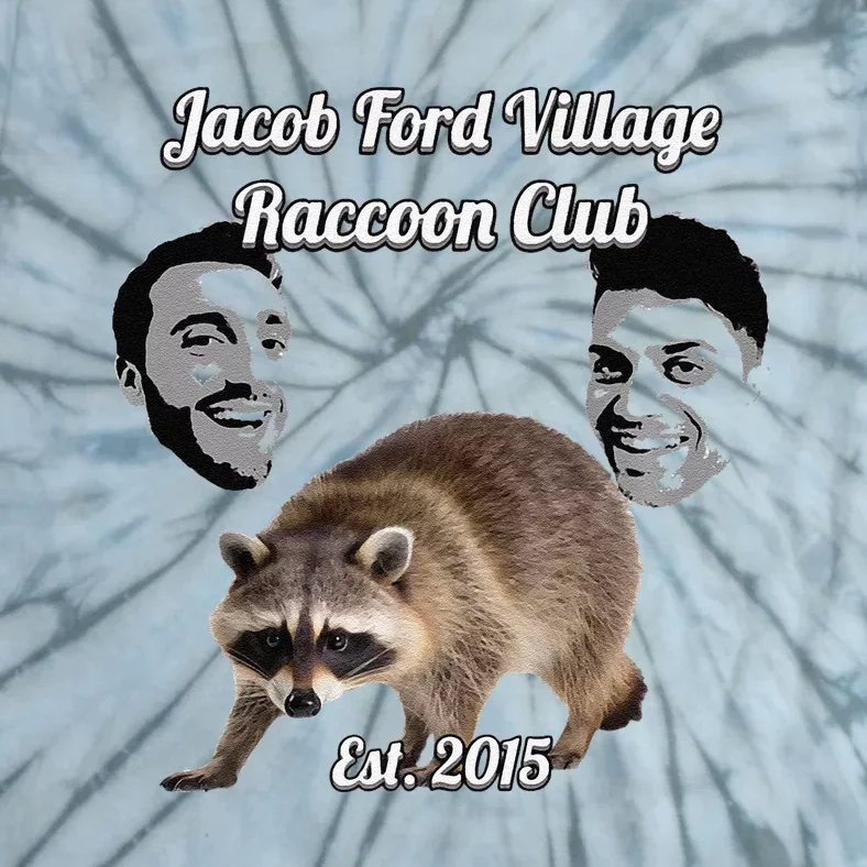 Jfv Raccoon Club Premium Tie-Dye T-Shirt