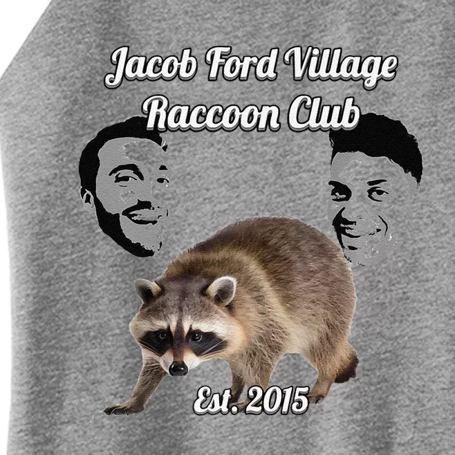 Jfv Raccoon Club Premium Women’s Perfect Tri Rocker Tank