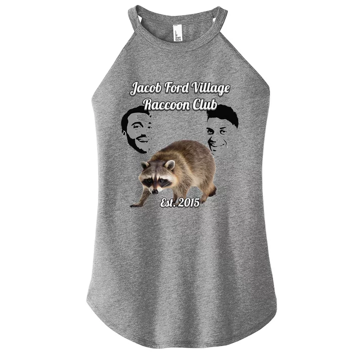 Jfv Raccoon Club Premium Women’s Perfect Tri Rocker Tank