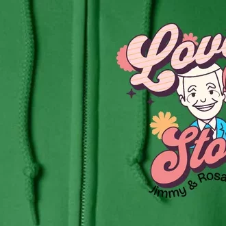 Jimmy & Rosalynn Carter Love Story Full Zip Hoodie