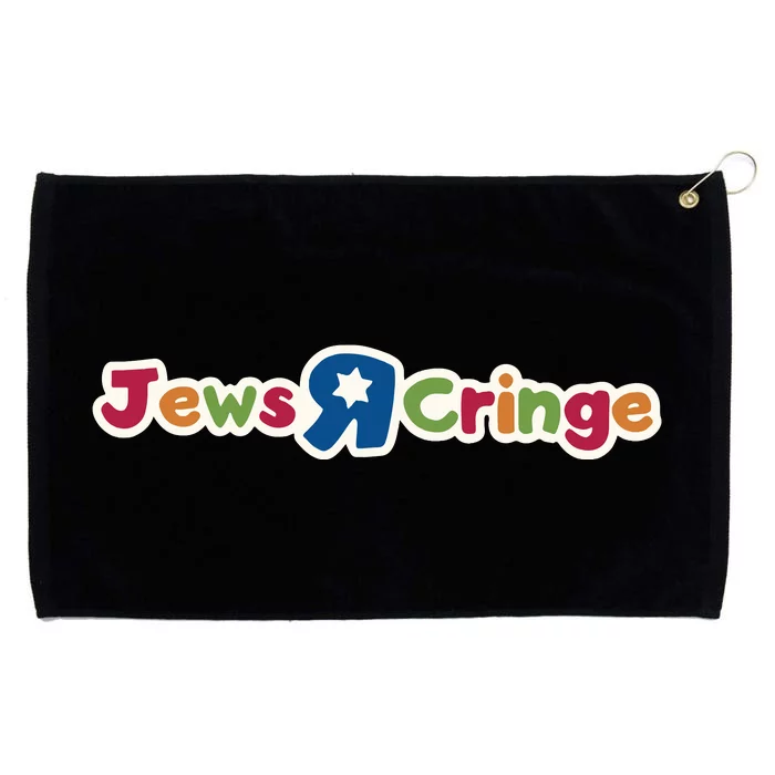 Jews R Cringe Grommeted Golf Towel