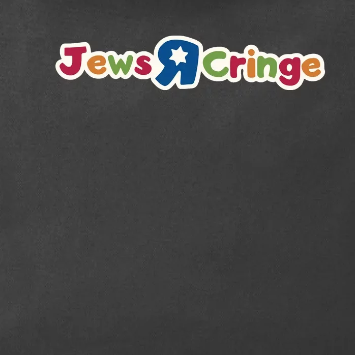 Jews R Cringe Zip Tote Bag