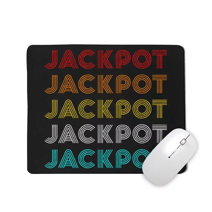 Jackpot Retro Casino Mousepad