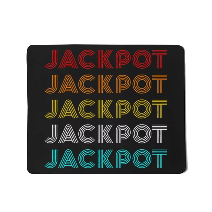 Jackpot Retro Casino Mousepad