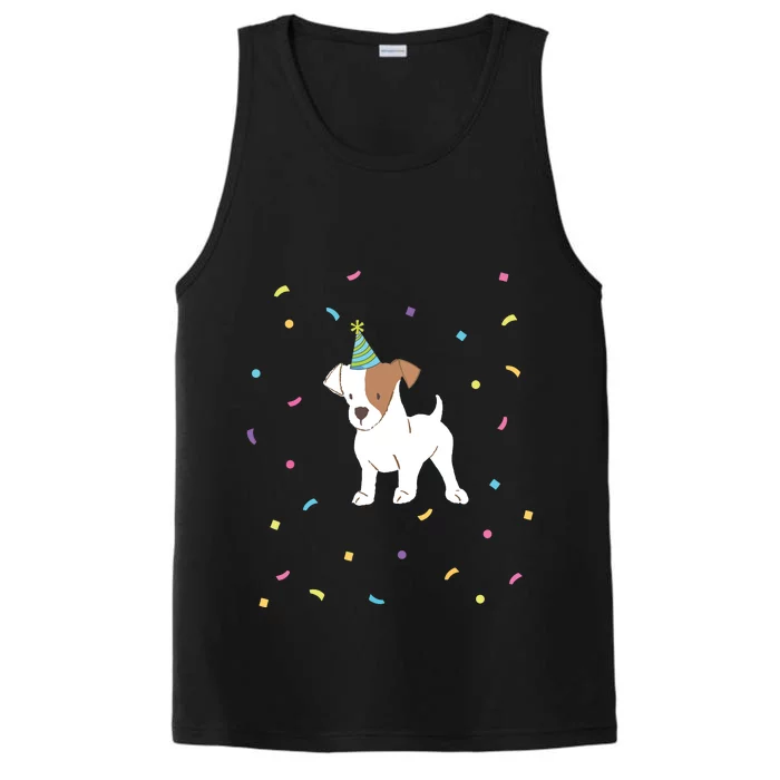 Jack Russell Dog Shirts Birthday Gifts Party Terrier Performance Tank