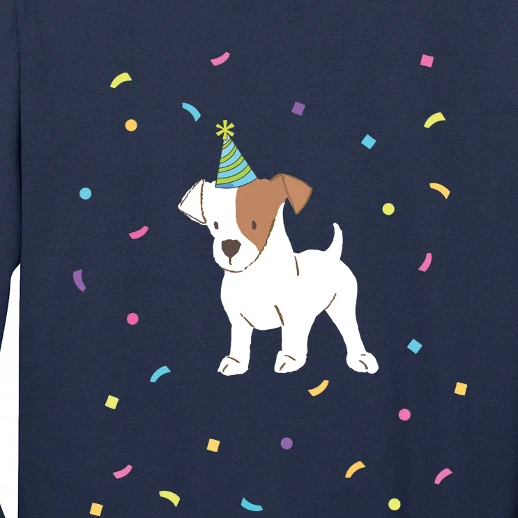 Jack Russell Dog Shirts Birthday Gifts Party Terrier Long Sleeve Shirt