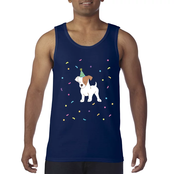 Jack Russell Dog Shirts Birthday Gifts Party Terrier Tank Top