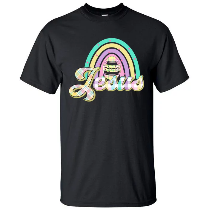 Jesus Rainbow Easter Day Tall T-Shirt