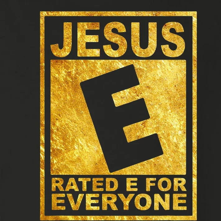 Jesus Rated E For Everyone Christian Easter Day Gifts Toddler Long Sleeve Shirt